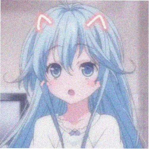 留言者展签抄写员头像，展签与铅笔